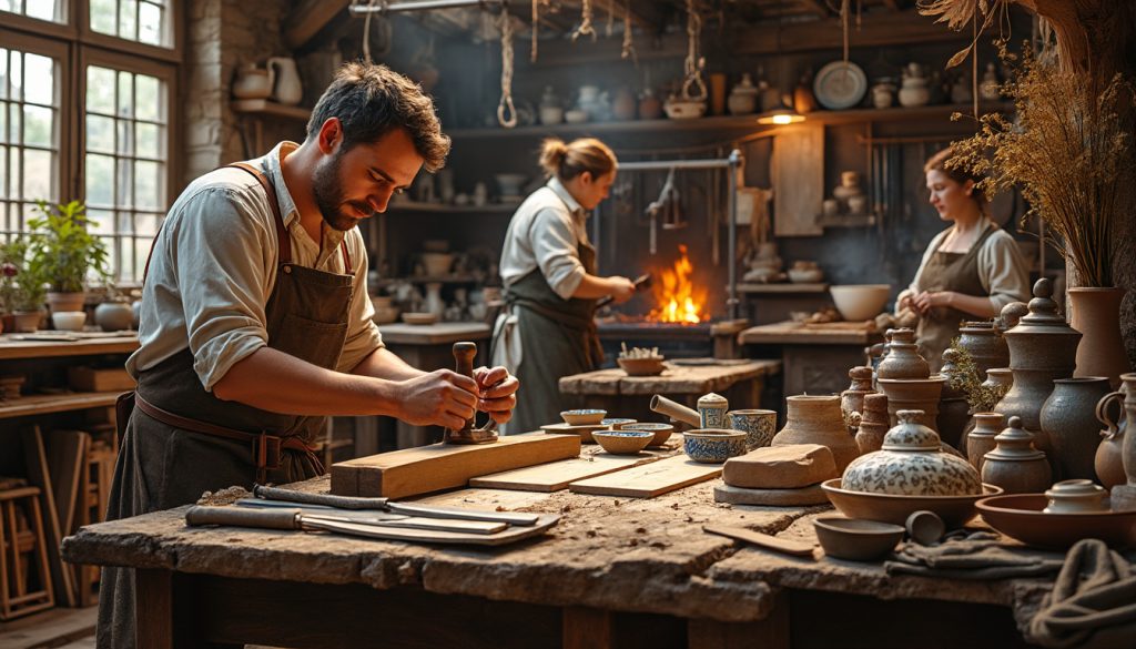 découvrez les métiers de l'artisanat qui recrutent actuellement et explorez les opportunités passionnantes offertes par ce secteur en pleine expansion. que vous soyez passionné par le travail manuel ou en quête de reconversion, trouvez l'inspiration et les informations nécessaires pour rejoindre les rangs des artisans recherchés.