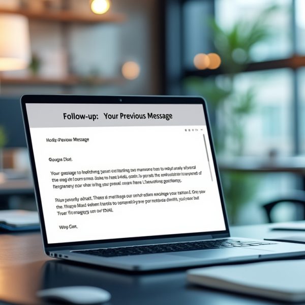 découvrez comment relancer efficacement un mail professionnel resté sans réponse avec des astuces pratiques et des exemples de formulations pour maximiser vos chances de réponse.